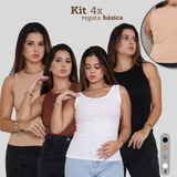 Kit 4 Regata Feminina