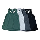 Kit 4 Regatas Feminina Mash Dry Fit Fitness Sortido