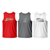 Kit 4 Regatas Masculina