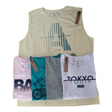 Kit 4 Regatas Plus Size G1 G2 G3 G4 G5 G6