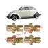 Kit 4 Regudores Do Freio Traseiro Vw Fusca Fuscão Brasilia