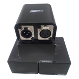 Kit 4 Regulador De Fone De Ouvido Xlr Aquarius N Ampl Cor Preto Luz Sem Luz