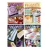  Kit 4 Revistas Bordado Ponto Vagonite 