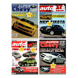Kit 4 Revistas Carros Auto Técnica N 15 16 119 120