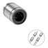 Kit 4 Rolamento Linear Lm10uu Para Eixo De 10mm   C  Nf