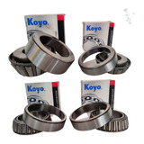 Kit 4 Rolamentos Diferencial Dianteiro Toyota Hilux 2016 23