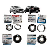 Kit 4 Rolamentos Eixo Primário E Secundário Ka 2019 2021