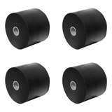 Kit 4 Rolete 3 8 Apoio Borracha 65 X 52 Reboque Carreta Jet
