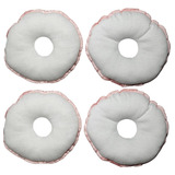 Kit 4 Rosquinha Lavável Para Seio Seios Amamentação