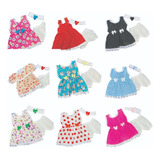 Kit 4 Roupas Roupinhas Vestido Calcinha Boneca Baby Alive  