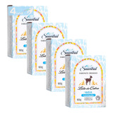 Kit 4 Sabonete Leite De Cabra E Aveia Suavitrat 100g