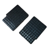 Kit 4 Sapata Borracha Quadrada P Elevador Automotivo 104mm