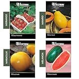 Kit 4 Sementes Frutas Horta Em