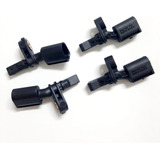 Kit 4 Sensores Freio Abs Gol G5 G6 Fox Crossfox Original Vw