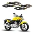 Kit 4 Setas Esportiva P01 Moto Honda Cb 300r 2010 2011 2012