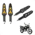 Kit 4 Setas Sequencial P09s Yamaha Xtz 150 Crosser 2014 2015