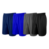 Kit 4 Short Calção Futebol River Infantil Esportivo Bermuda