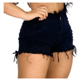 Kit 4 Shorts Jeans Luxo Feminino