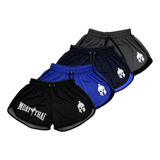 Kit 4 Shorts Muay Thai Boxe