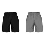 Kit 4 Shorts Tactel Plus Size