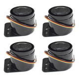 Kit 4 Sirene De Ré Para Caminhão Universal Bivolt 12 24v
