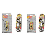 Kit 4 Skate De Dedo Fingerboard