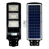 Kit 4 Solar Luminária Pública Poste Rua Led 150w C Sensor
