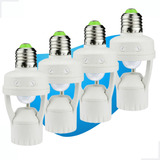 Kit 4 Soquete Sensor Presença Lampada Bivolt C Fotocelula
