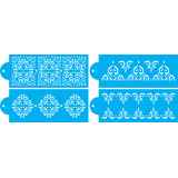 Kit 4 Stencil Molde