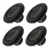 Kit 4 Subwoofer Power Vox 12 Polegadas 800w Rms 4 Ohms
