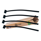 Kit 4 Suportes Haste Metal P Refletor Led Fachada 1m Curvo