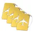 Kit 4 Tags P  Mala Viagem Identificador Resistente Alumínio