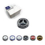 Kit 4 Tampa Roda Mercedes Benz C230 C280 Original Na Caixa