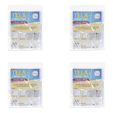 Kit 4 Tela Mosquiteira Para Janela Casa 1 5 X 1 8 Poliester