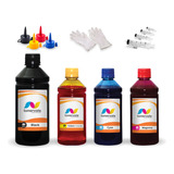 Kit 4 Tinta Para Hp Smart Tank 724 Gt52 E Gt53 1250ml