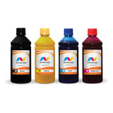 Kit 4 Tinta Sublimatica Para Epson L656 L606 T664 De 250ml