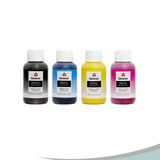 Kit 4 Tintas Gênesis Sublimáticas 100ml Cada perfil De Cores Tinta Kit 4 Cores