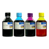 Kit 4 Tintas Para Bulk Ink E Recarga De Cartuchos Impressora