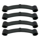 Kit 4 Tirante Borracha Preto Brastemp Consul Promoção