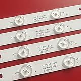 Kit 4 Tiras De LED Adequadas Para LE42D8810 LS42H6000 D42A561U LE42M37S UD LS42K5500