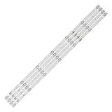 Kit 4 Tiras De LED Adequadas Para LED43GM1 LED43X7 LED43S2 LED43S1 L43S3900FS L43S3900