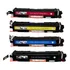 Kit 4 Toner Compatível Ce310a Ce311a Ce312a Ce313a | Cp1025 Tinta Preto/ciano/magenta/amarelo