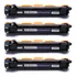 Kit 4 Toner Compatível Com Tn1000/tn1060/tn1075 Byqualy