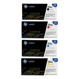 Kit 4 Toner Hp 124a Original Q6000a Q6001a Q6002a Q6003a