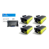Kit 4 Toner Tn580