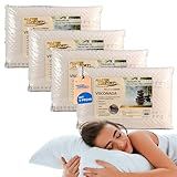 Kit 4 Travesseiro Nasa Íons D Prata Sup Médio Master Comfort Antibacteriano Conforto E Saúde