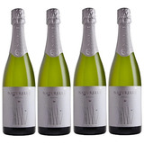 Kit 4 Un Espumante Casa Valduga Naturelle Moscatel 750 Ml