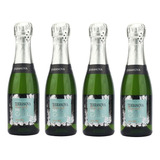 Kit 4 Un Espumante Miolo Terranova Moscatel 187 Ml