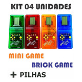 Kit 4 Unidades Super Mini Game