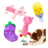 Kit 4 Ursinhos De Pelucia Mordedor Corda Pet Cachorro E Gato
